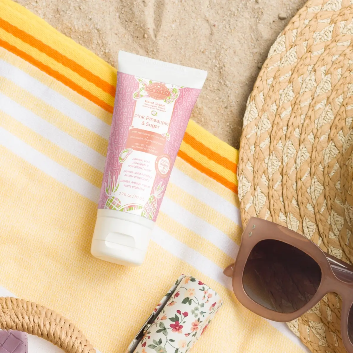 Pink Pineapple & Sugar Scentsy Hand Cream