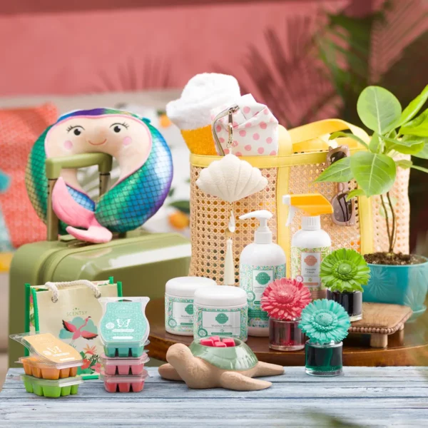 Water Lily & Bergamot Dainty Daisy Scentsy Flower
