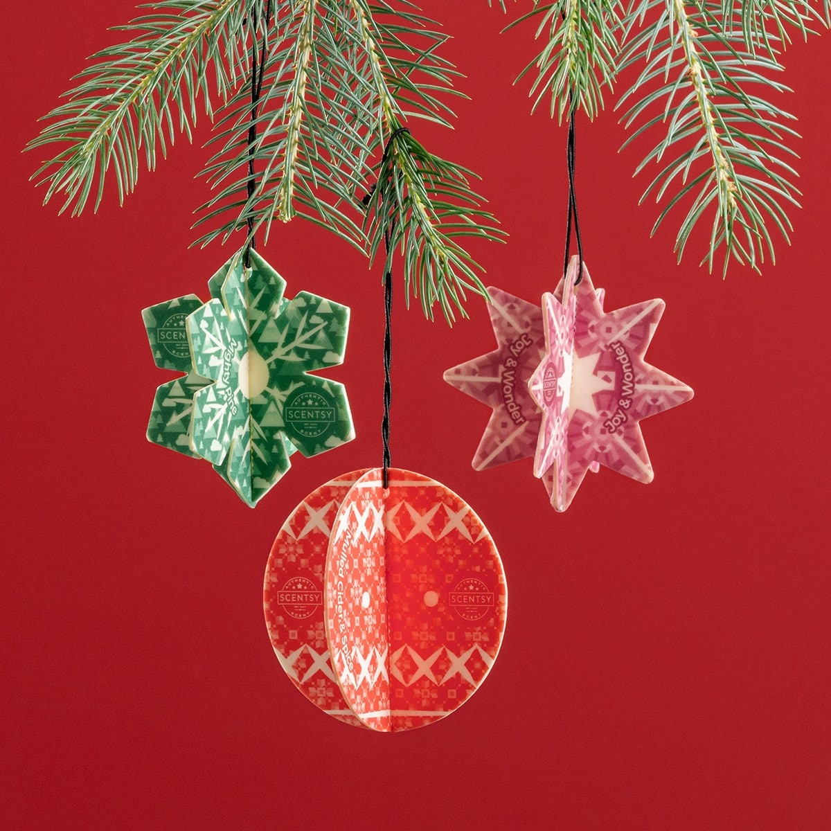 Scentsy 3 D ornaments