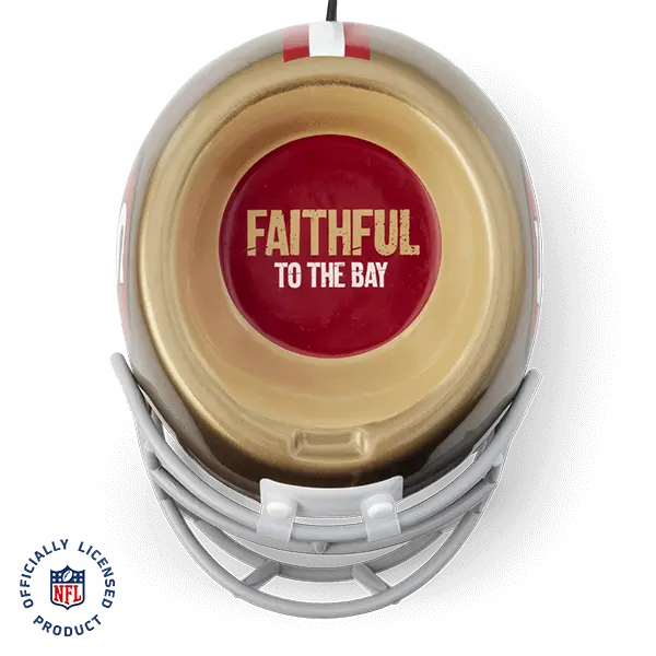 NFL San Francisco 49ers Helmet Scentsy Warmer