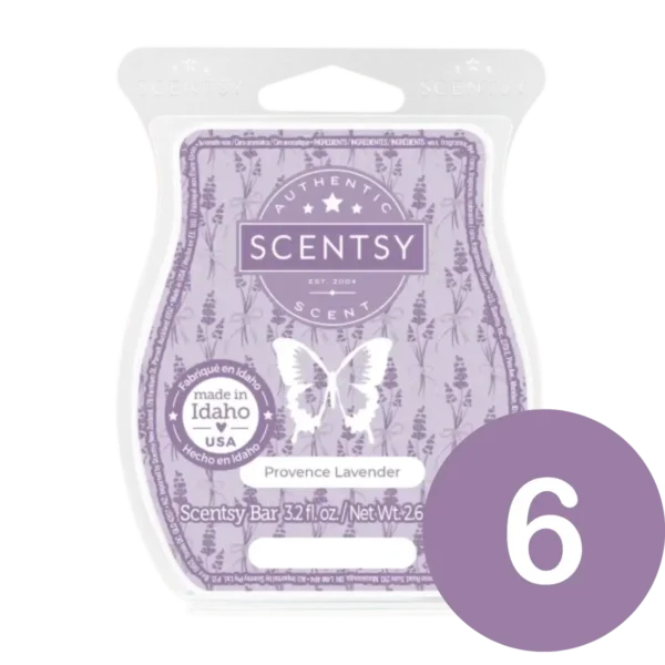 Provence Lavender Scentsy 6 Wax Barx Bundle