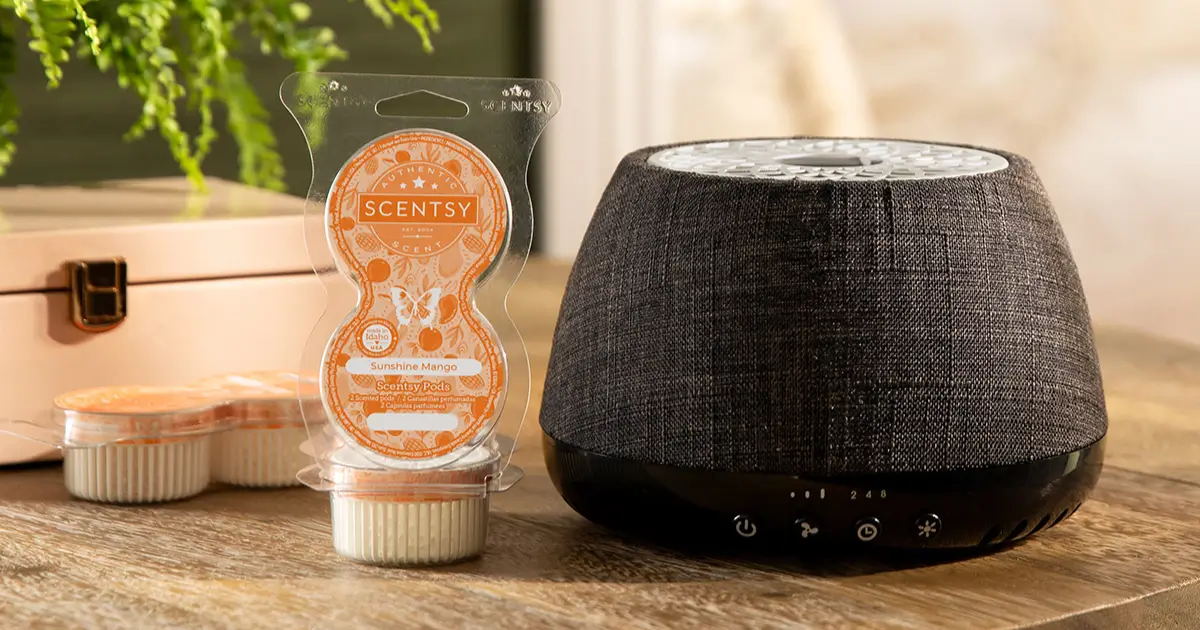 Introducing the Scentsy Air Quad Fan Diffuser for larger spaces | Shop Now