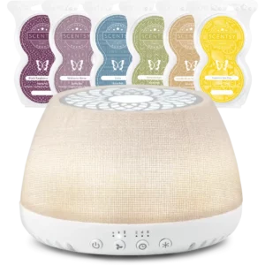 Scentsy Air Quad Fan Diffuser Linen Bundle with Pods Bundle