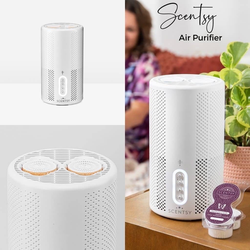 NEW! Scentsy Air Purifier HEPA H13 Filter & Fragrance Pods