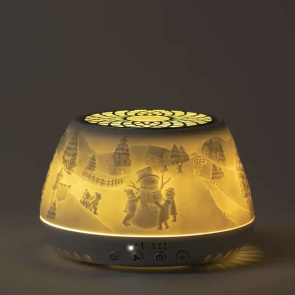 Scentsy Air Quad – Icicle Lane - Dark Room Icicle Lane Air Quad Fan Diffuser - Holiday 2026