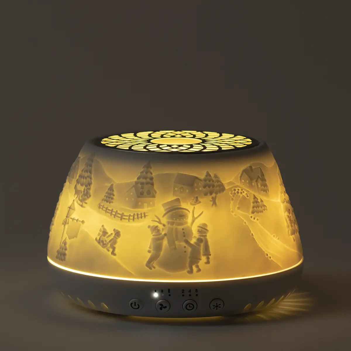 Scentsy Air Quad – Icicle Lane - Dark Room Icicle Lane Air Quad Fan Diffuser - Holiday 2026