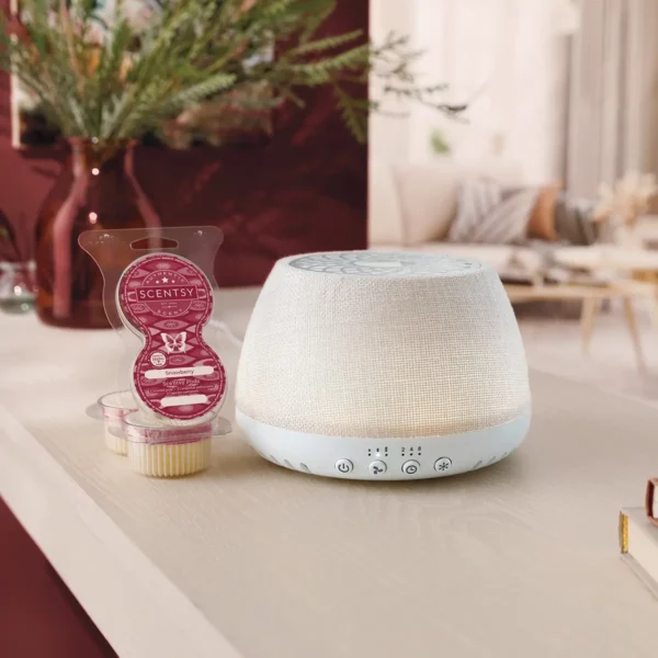 Scentsy Air Quad Large Fan Diffuser - Linen + 2 Pods