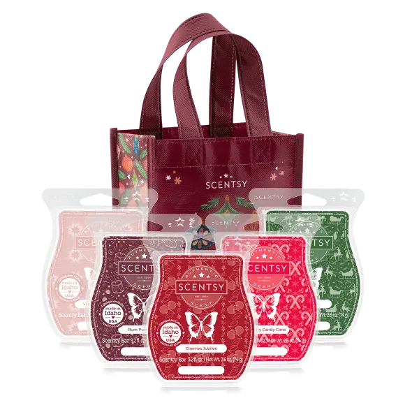 Scentsy Holiday Wax Bar 5 Pack 2023 Incandescent.Scentsy.us