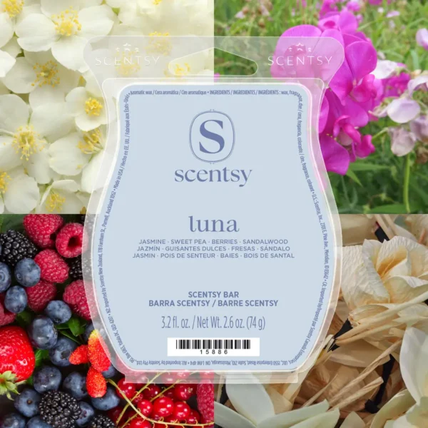 Scentsy Bars Stylized 2026 Annual Catalog (1) Luna Scentsy Wax Bar