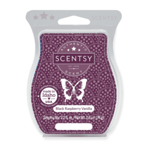 Scentsy Black Raspberry Vanilla Wax Bar