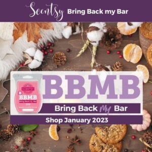 Scentsy Bring Back my Bar 2023 Facebook Cover 600 × 600 px