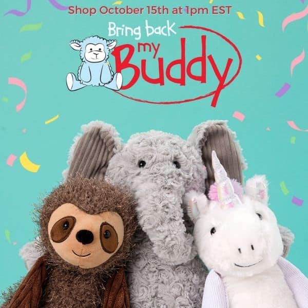 Scentsy Bring Back my Buddy Shop October 12th at 1pm EST 1