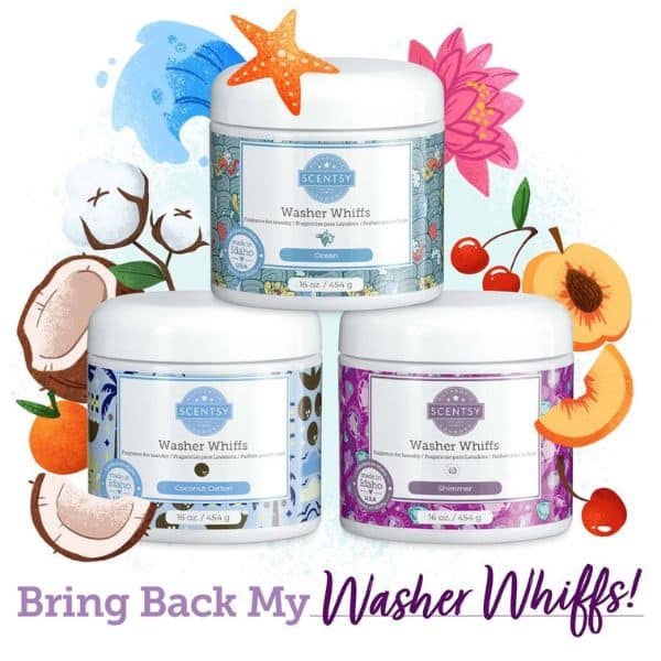 Scentsy Bring Back my Washer Whiffs Winners Fall 2023