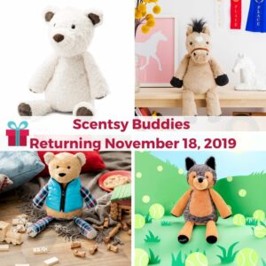 SCENTSY BUDDIES RETURNING NOVEMBER 18, 2019