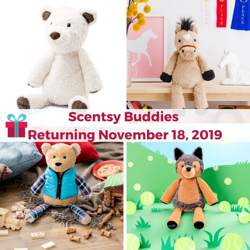 SCENTSY BUDDIES RETURNING NOVEMBER 18, 2019