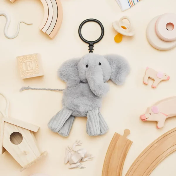 Ezra the Elephant Scentsy Buddy Clip + Berry Bright