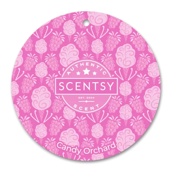 Candy Orchard Scentsy Scent Circle January 2024 Incandescent.Scentsy.us