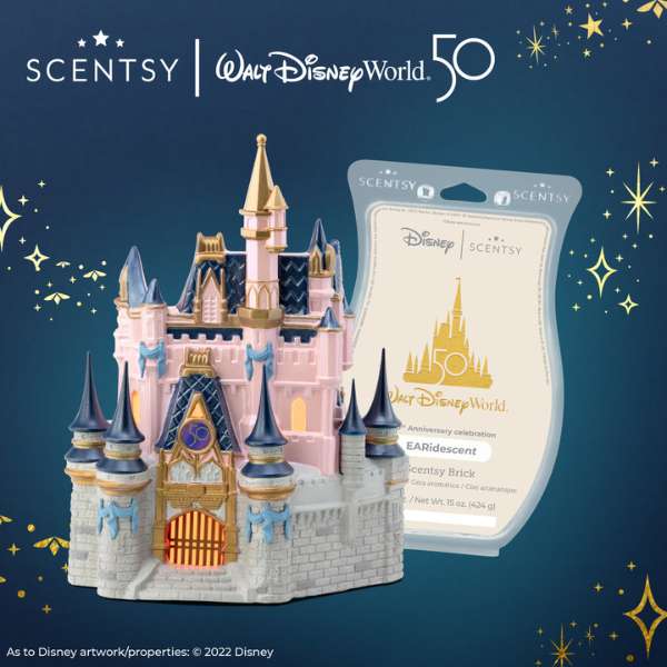 Scentsy Cinderella Castle Warmer