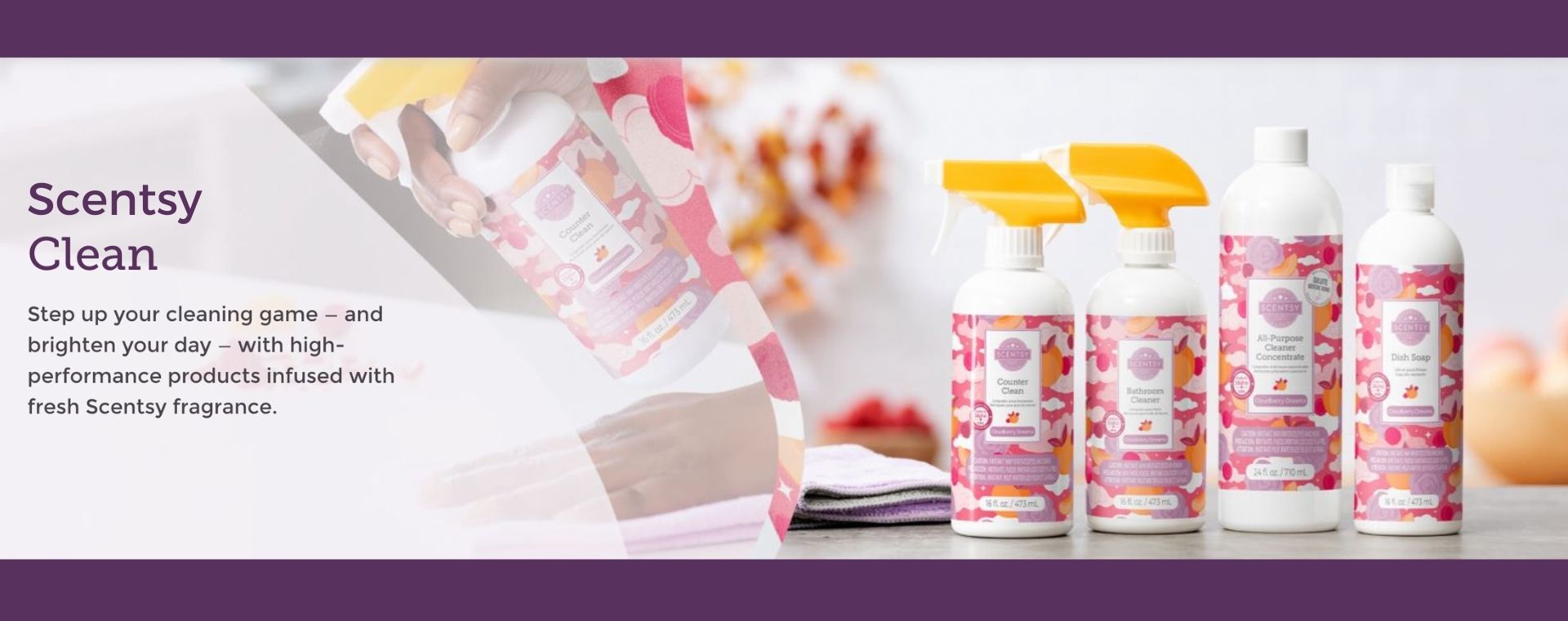 Scentsy Cleaning Products | Scentsy Cleaning Fragrances | Incandescent