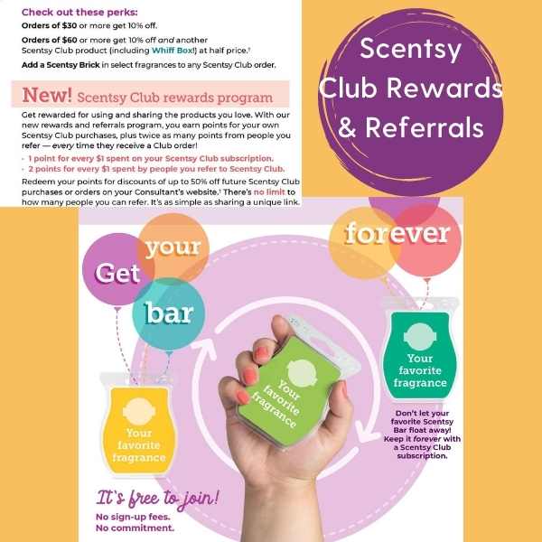 Scentsy Club Rewards Program