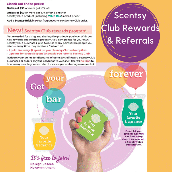 Scentsy Club Rewards Program