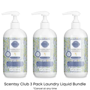 Wildflower Cotton Scentsy Laundry Liquid 3 Pack Bundle | Scentsy Club