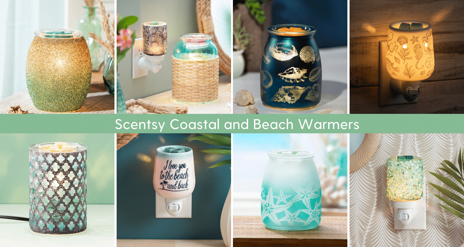 Scentsy Coastal Beach Warmers