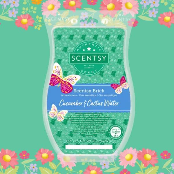 Scentsy Cucumber Cactus Water Brick