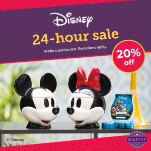 Scentsy Disney Sale 20 off 1