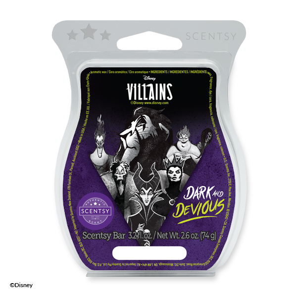 Scentsy Disney Villains Dark Devious Bar 1