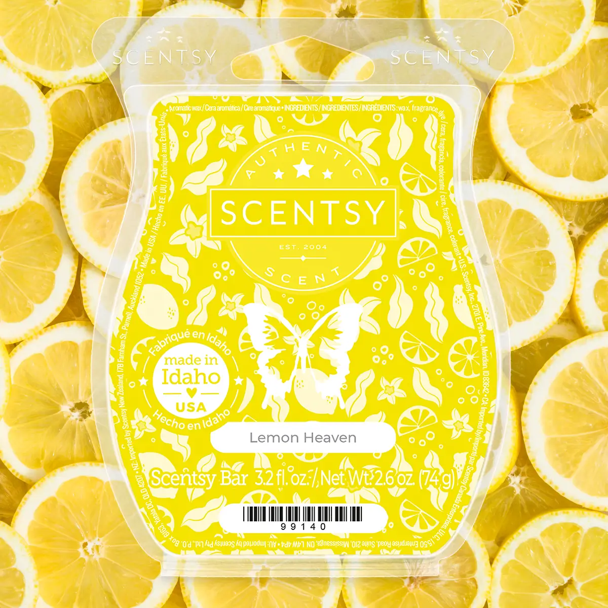 Lemon Heaven Scentsy Bar