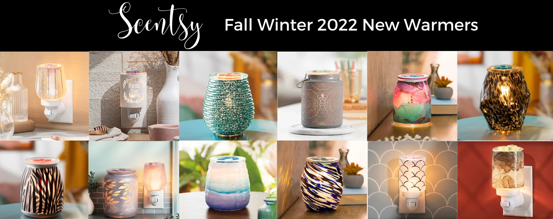 Scentsy Fall 2022 Warmers