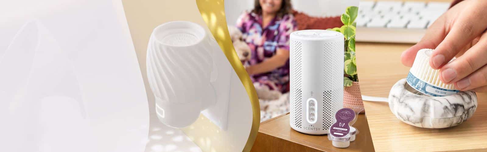 Scentsy Fans Purifier and piods