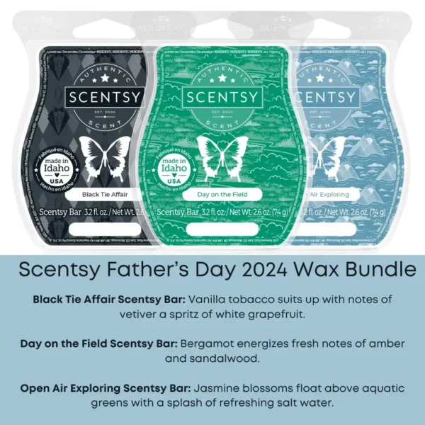 Scentsy Father's Day 2024 Wax Bundle