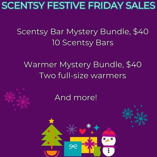 Scentsy Festive Friday Sales November 2023