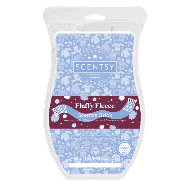 Scentsy Fluffy Fleece Brick 2021 Holiday1