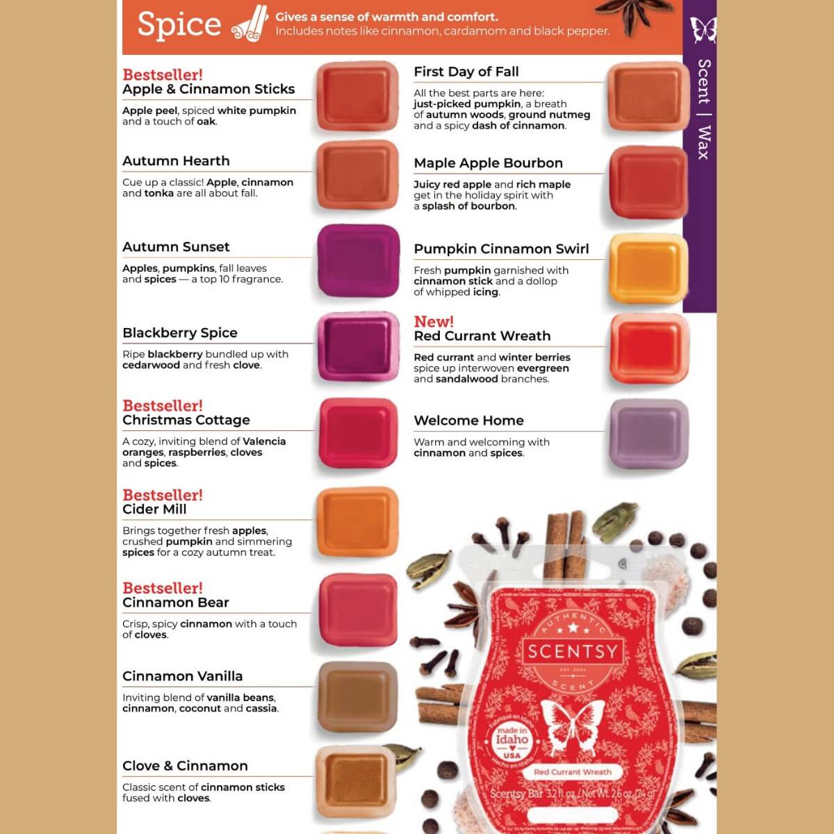 Scentsy scents shop