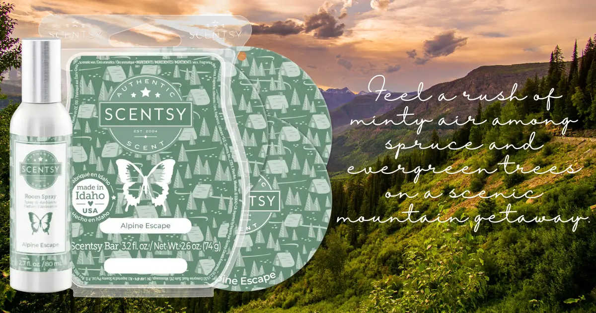 Alpine Escape Scentsy Scent Circle 3 Pack Bundle