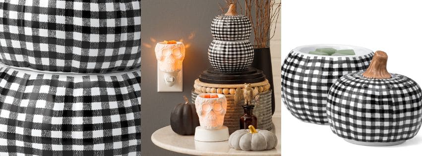 Scentsy Gingham Gourd Warmer