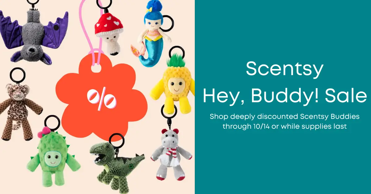 Scentsy Hey, Buddy $10 Flash Sale