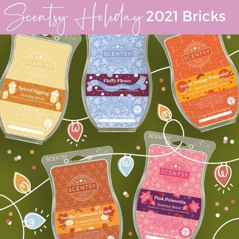 Scentsy Holiday Christmas Bricks 2022 Incandescent.Scentsy.us