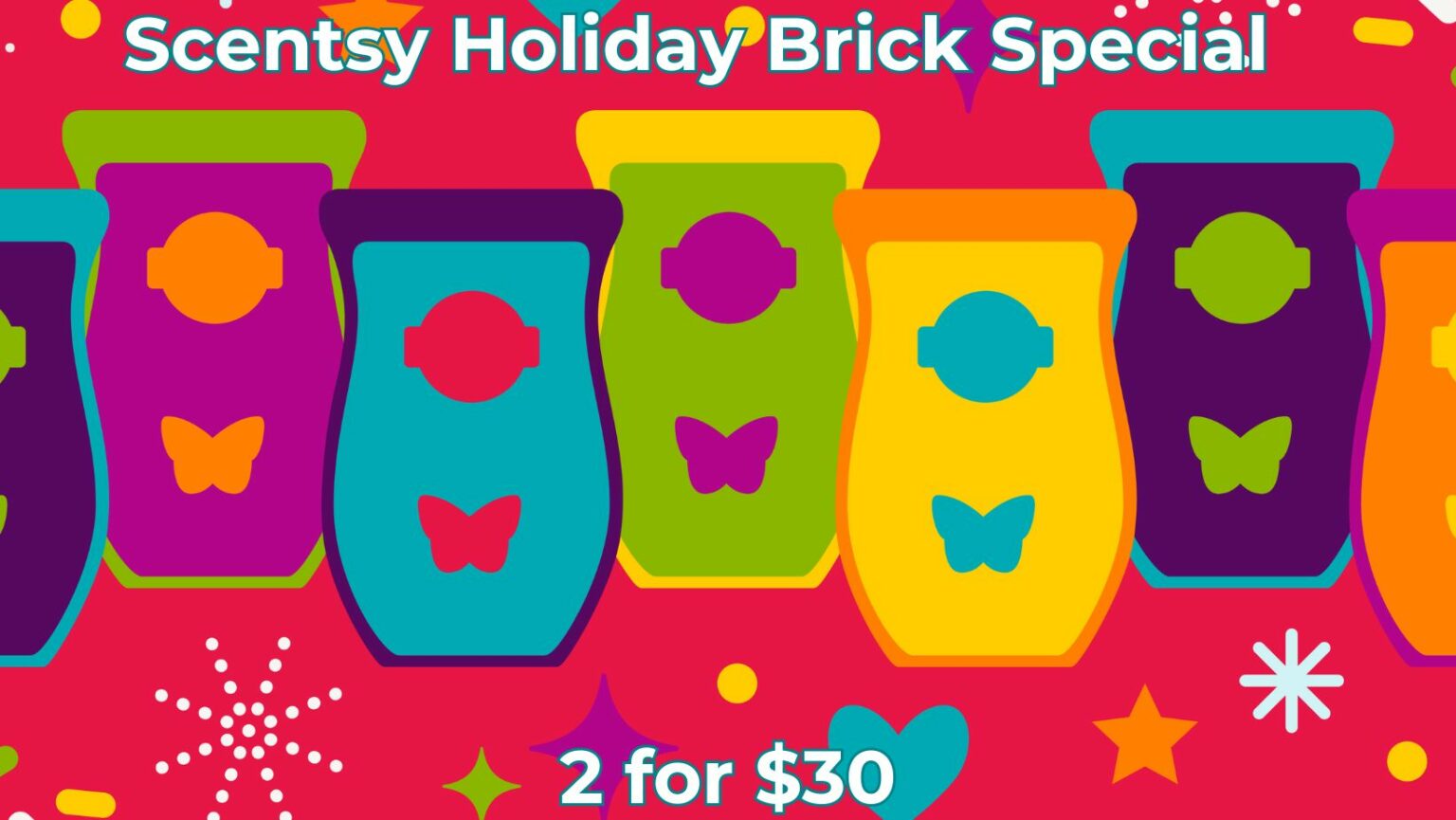 Scentsy Holiday Brick Special 2 For 30 Incandescent.Scentsy.us