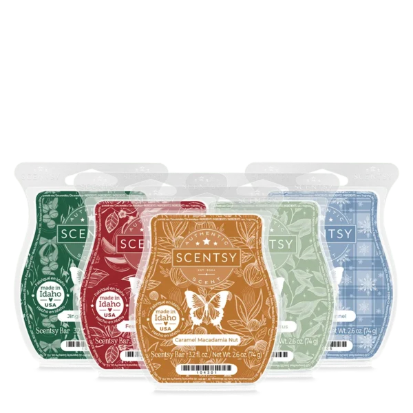 Scentsy 2025 Holiday Wax Bar Collection