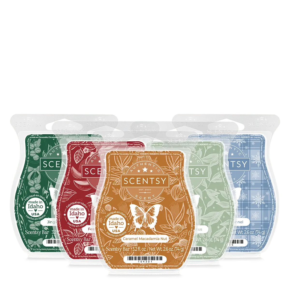 Scentsy 2025 Holiday Wax Bar Collection