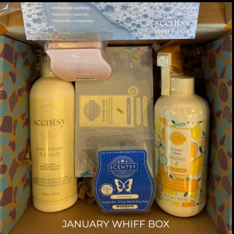 Scentsy January 2026 Whiff Box Spoilers