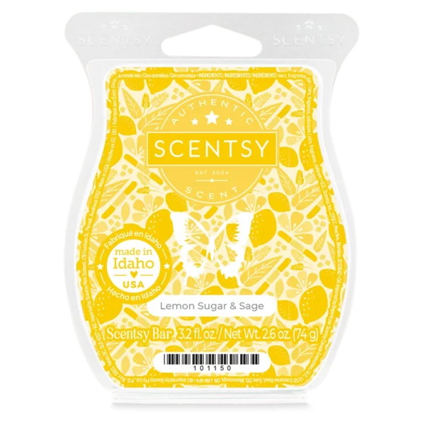 Lemon Sugar & Sage Scentsy Bar |  June 2025