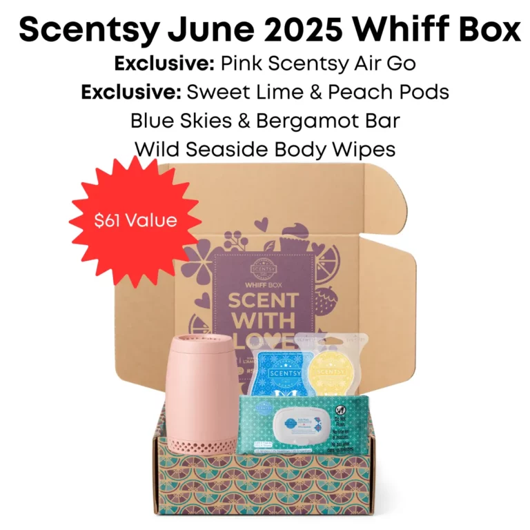 Scentsy June 2025 Whiff Box Spoiler