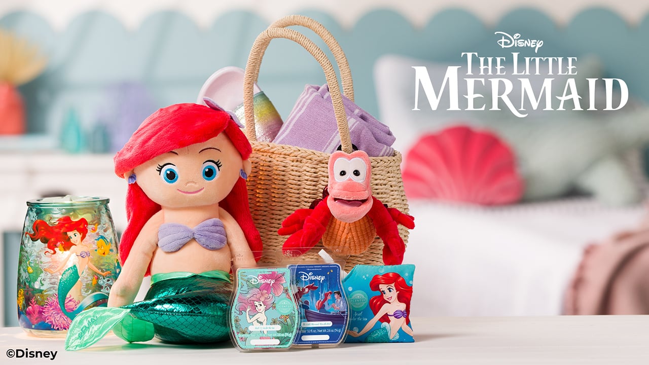 The Little Mermaid Scentsy Collection | Ariel Warmer & Buddy The Little Mermaid Scentsy Collection | Ariel Warmer & Buddy