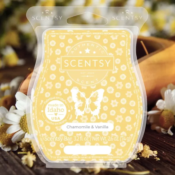 Chamomile & Vanilla Scentsy Bar | Mental Health Awareness