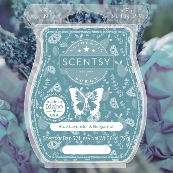 Blue Lavender & Bergamot Scentsy Bar | Mental Health Awareness